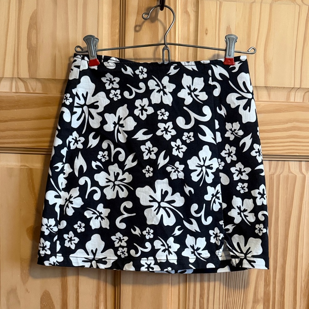 Wild Fable Floral Print Mini Skirt